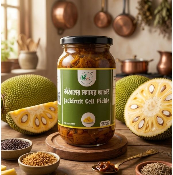 কাঁঠালের কোষের আচার Jackfruit Cell Pickle Nancy Agro and Food কাঁঠালের কোষের আচার Jackfruit Cell Pickle Nancy Agro and Food